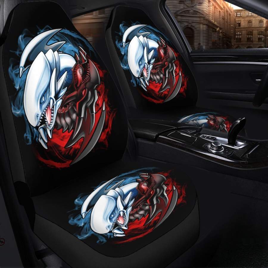 Yugioh Dragons Anime Car Seat Covers