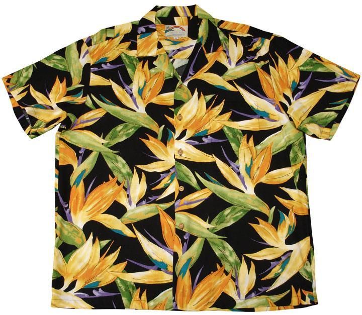 Watercolor Bird Of Paradise Hawaiian Shirt