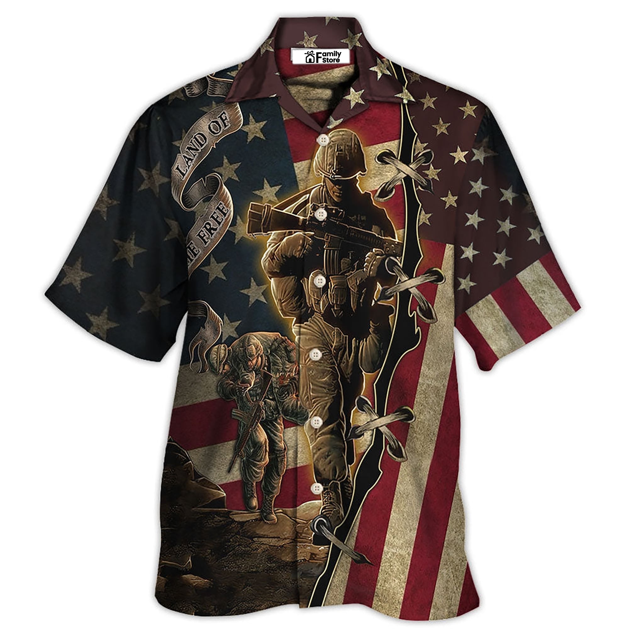 Veteran Proud Memories With Dark Color – Hawaiian Shirt