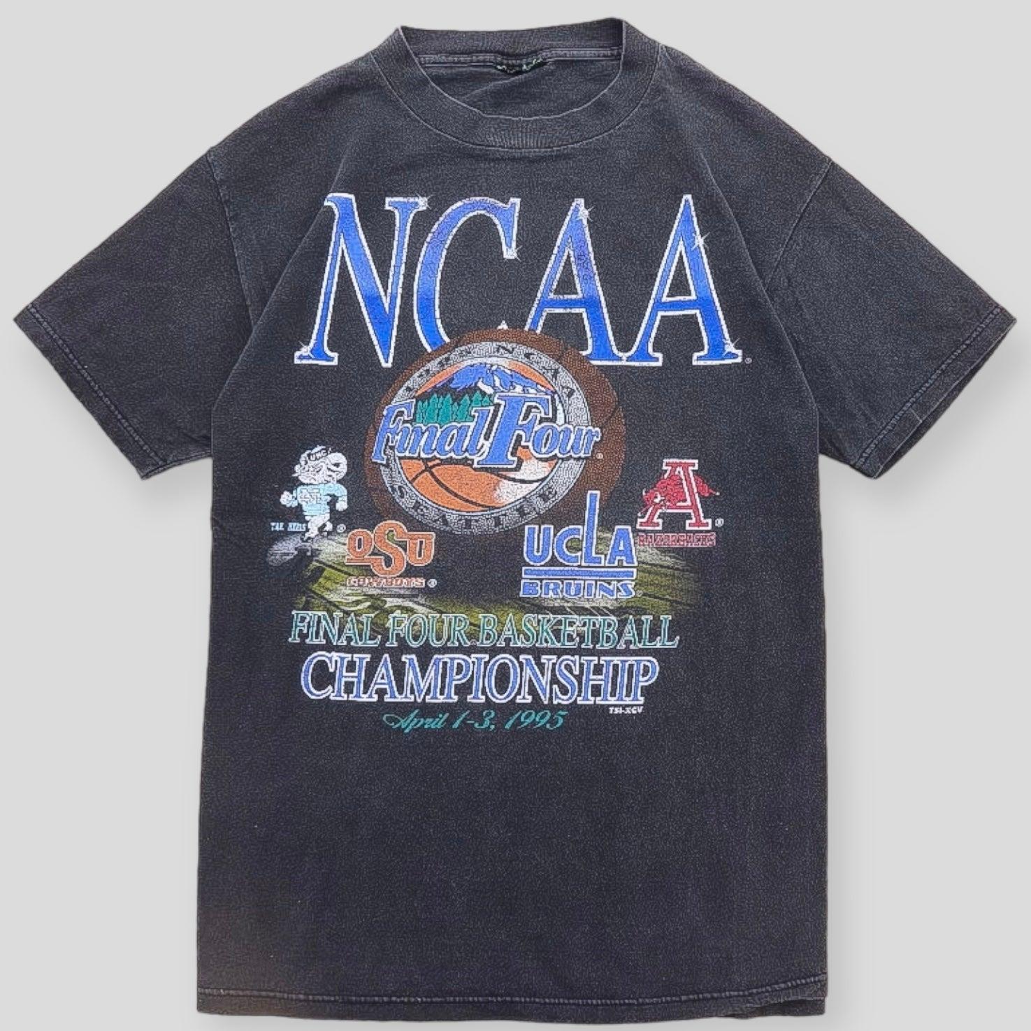 Vintage 1995 NCAA Final Four Championship Vintage t-shirt, NCAA Final Four North Carolina Tar Heels, UCLA BRUINS, OSU GOWBOYS, ARKANSAS RAZORBACKS, Shirt Outfit Idea