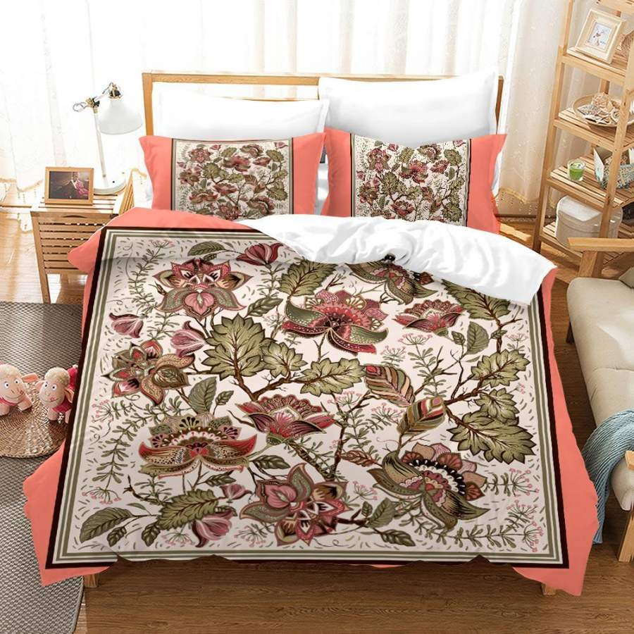 3D Floral Flowers Quilt Cover Set Bedding Set Duvet Cover Pillowcases SF03