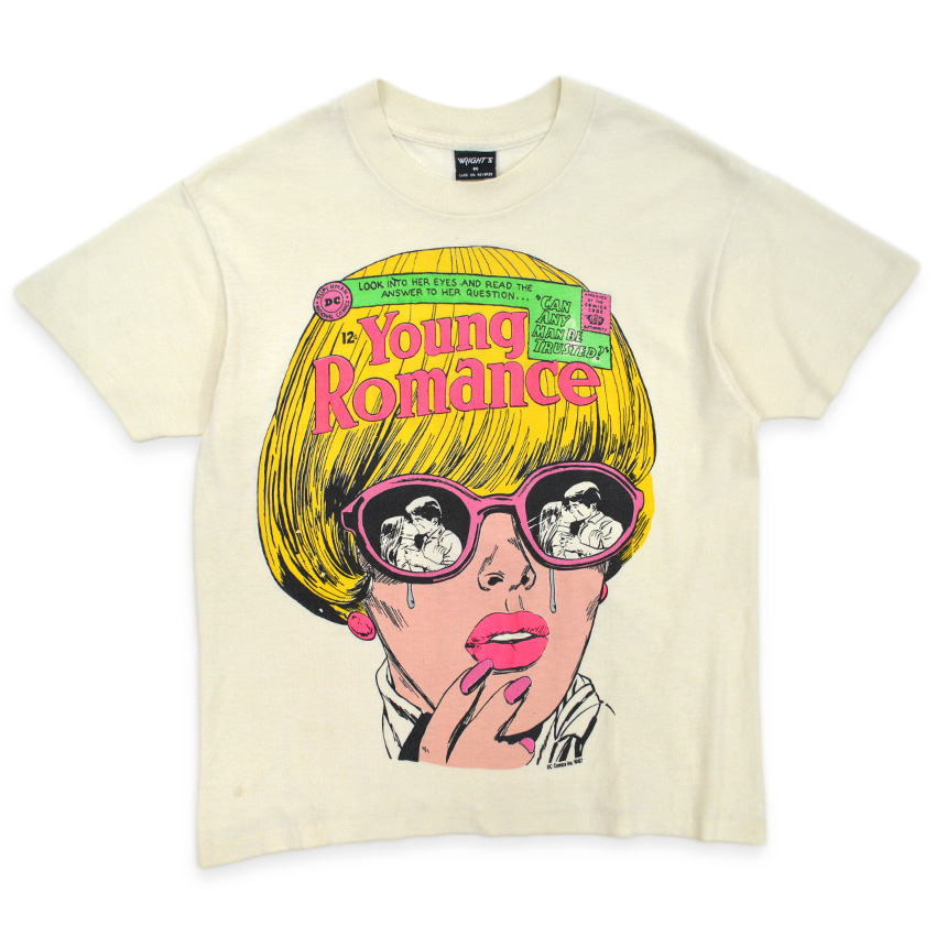 Vintage 1980s Wrights Young Romance T-Shirt, Shirt Outfit Idea