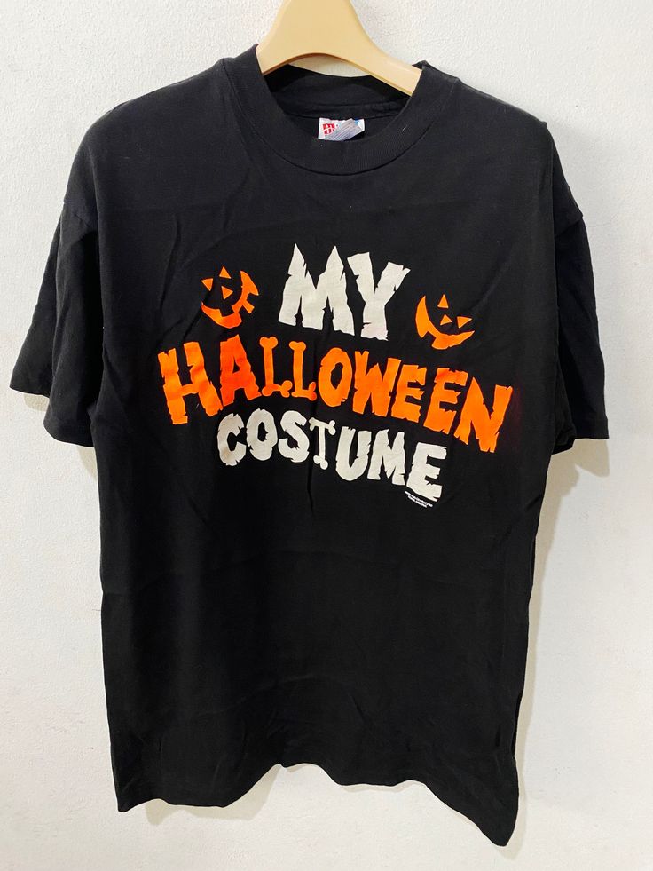 Vintage Halloween Costume Shirt Size M Free Shipping Happy Haloween Skeleton Grunge Goth, Halloween Costume Ideas, Shirt Outfit Ideas