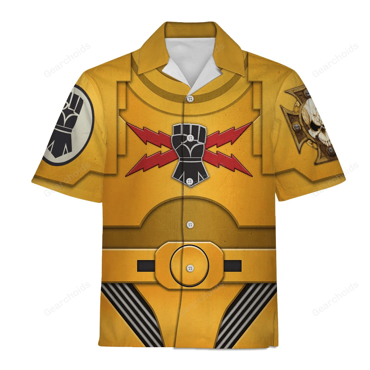 Warhammer Terminator Armor Imperial Fists – Costume Cosplay Hawaiian Shirt