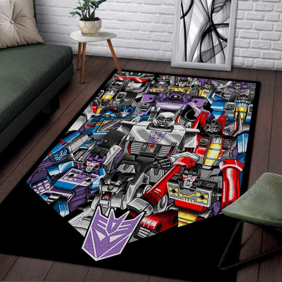 transformers decepticon area rug – HOME DECOR – BEDROOM LIVING ROOM DECOR