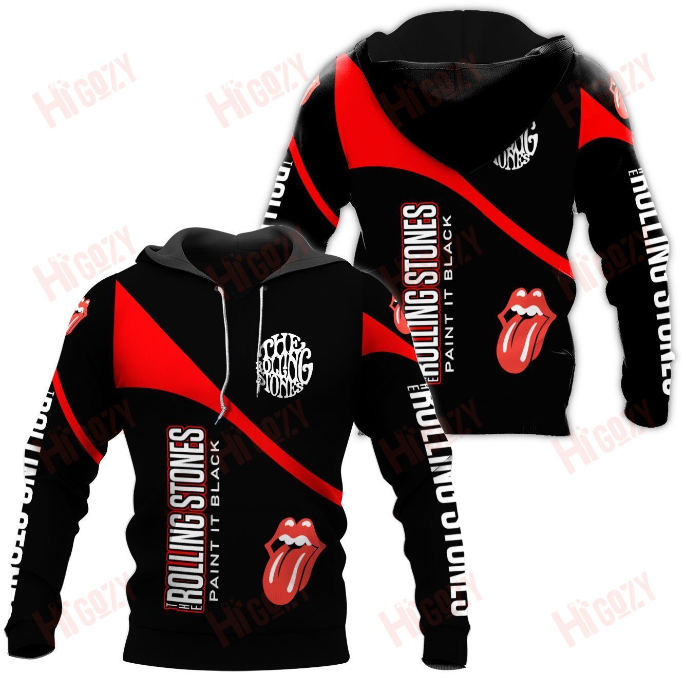 The Rolling Stones 3D All Over Printed Clothes – V691