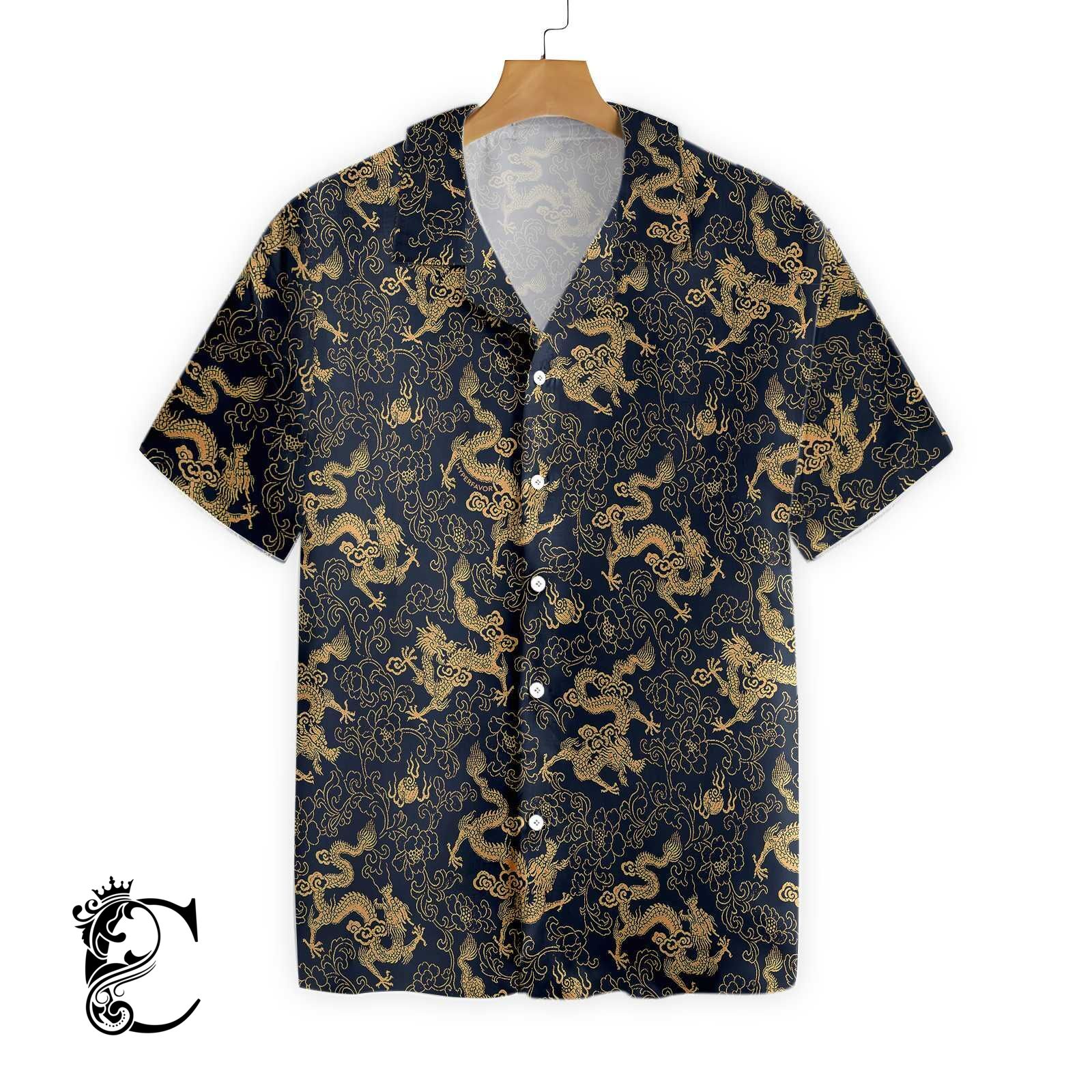 Traditional Chinese Dragon Hawaiian Shirt