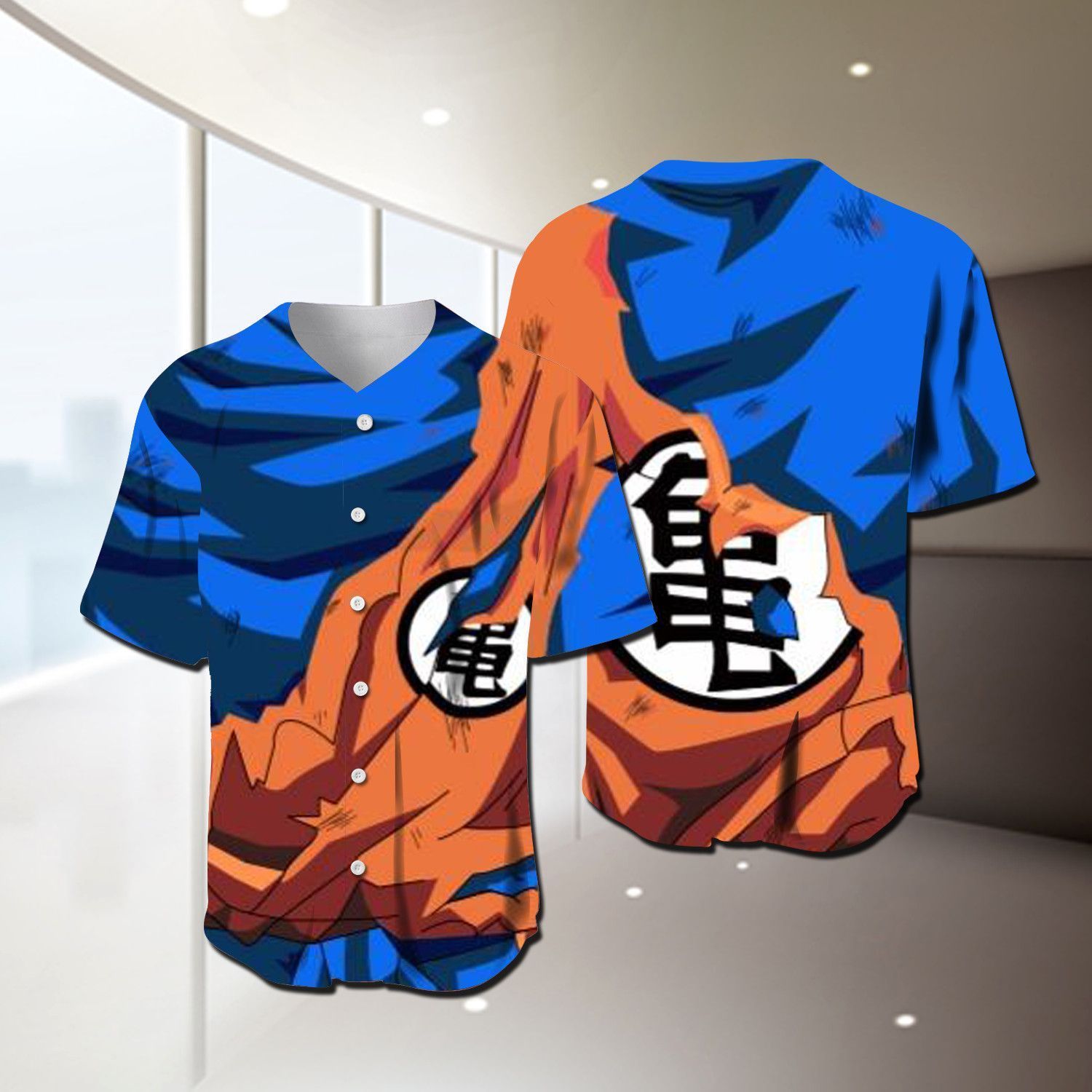 3D Dragon Ball Baseball Jersey  Shirt 3D – J11