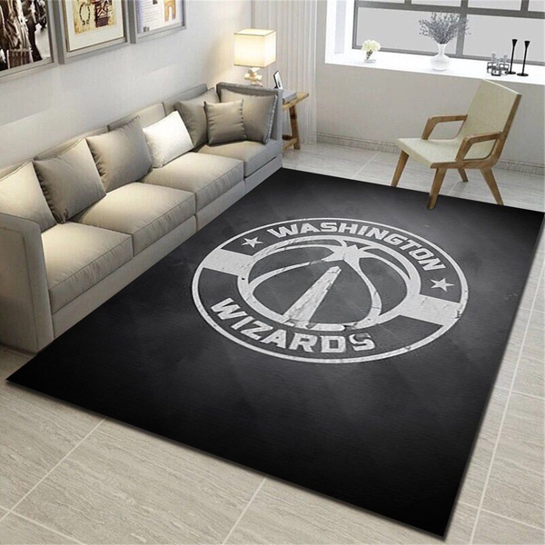 Toronto Raptors Logo Area Rug, Basketball Team Living Room Carpet, Fan Cave Floor Mat