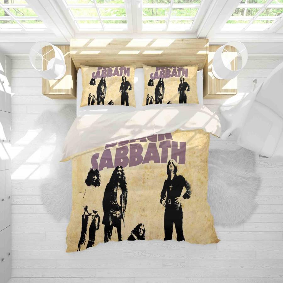 3D Yellow Black Sabbath Quilt Cover Set Bedding Set Duvet Cover Pillowcases SF49