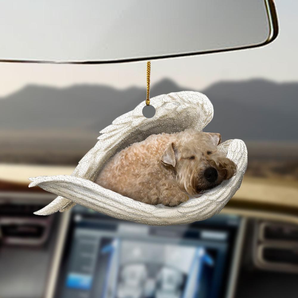 Wheaten Terrier Sleeping Angel Ornament – Gift For Dog Lovers