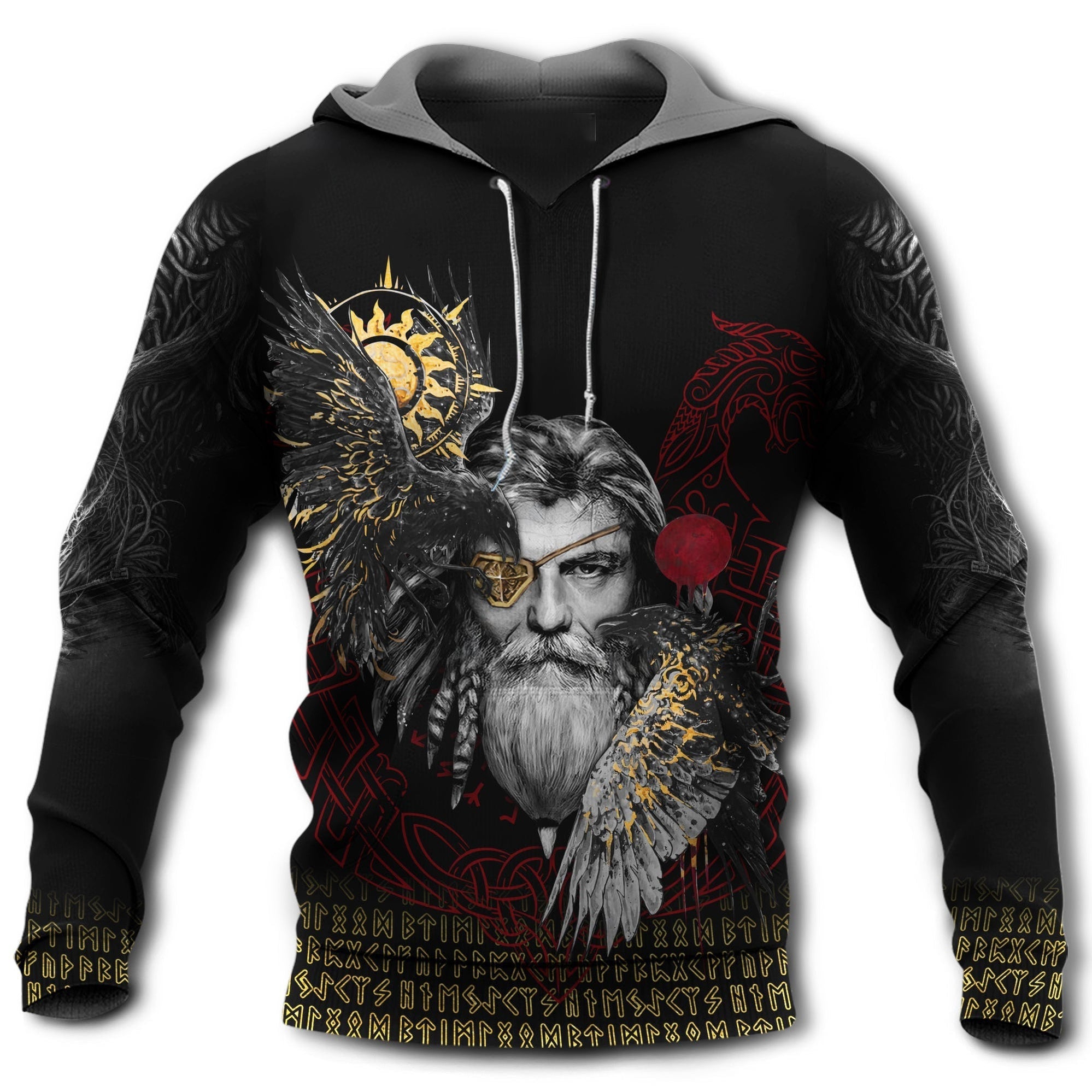 Viking Odin’S Raven So Amazing – Hoodie