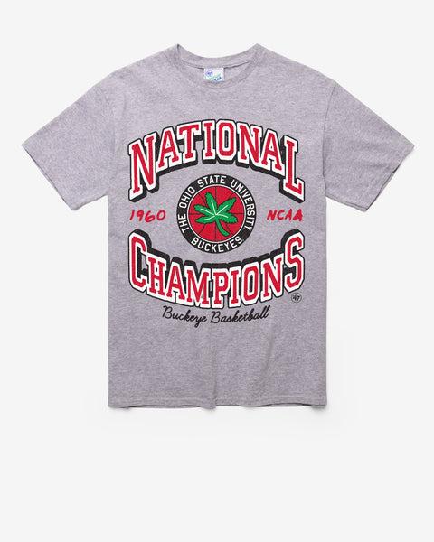 1960 NCAA NATIONAL CHAMPIONS OHIO STATE BUCKEYES H-CHAMPS LOCKER VINTAGE TEE-SHIRT, Shirt Outfit Idea