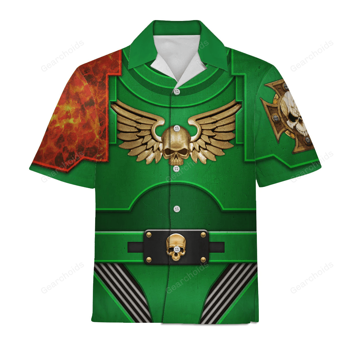 Warhammer Terminator Armor Salamanders – Costume Cosplay Hawaiian Shirt