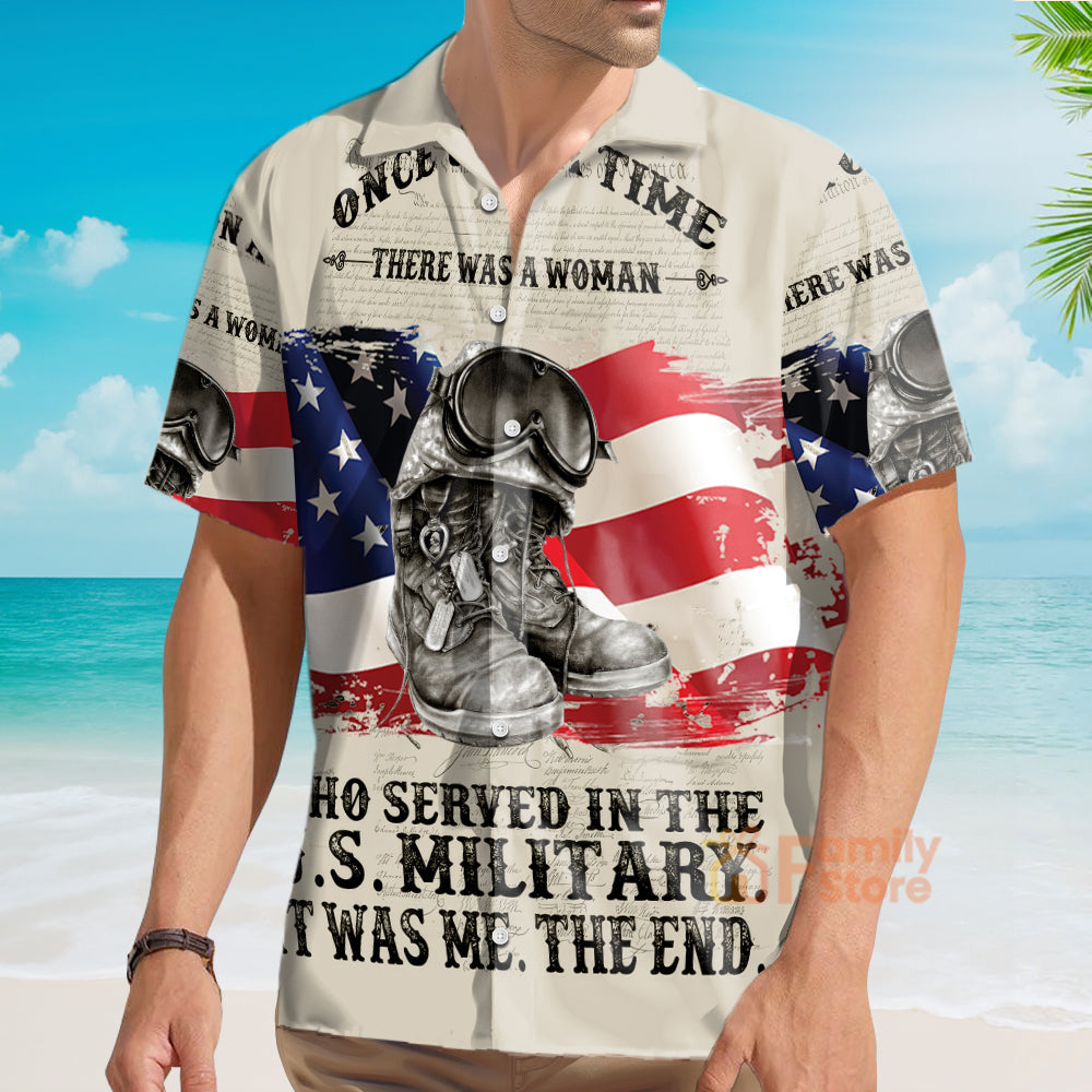 Veteran Us Memorial Day Short Sleeve – Hawaiian Shirt