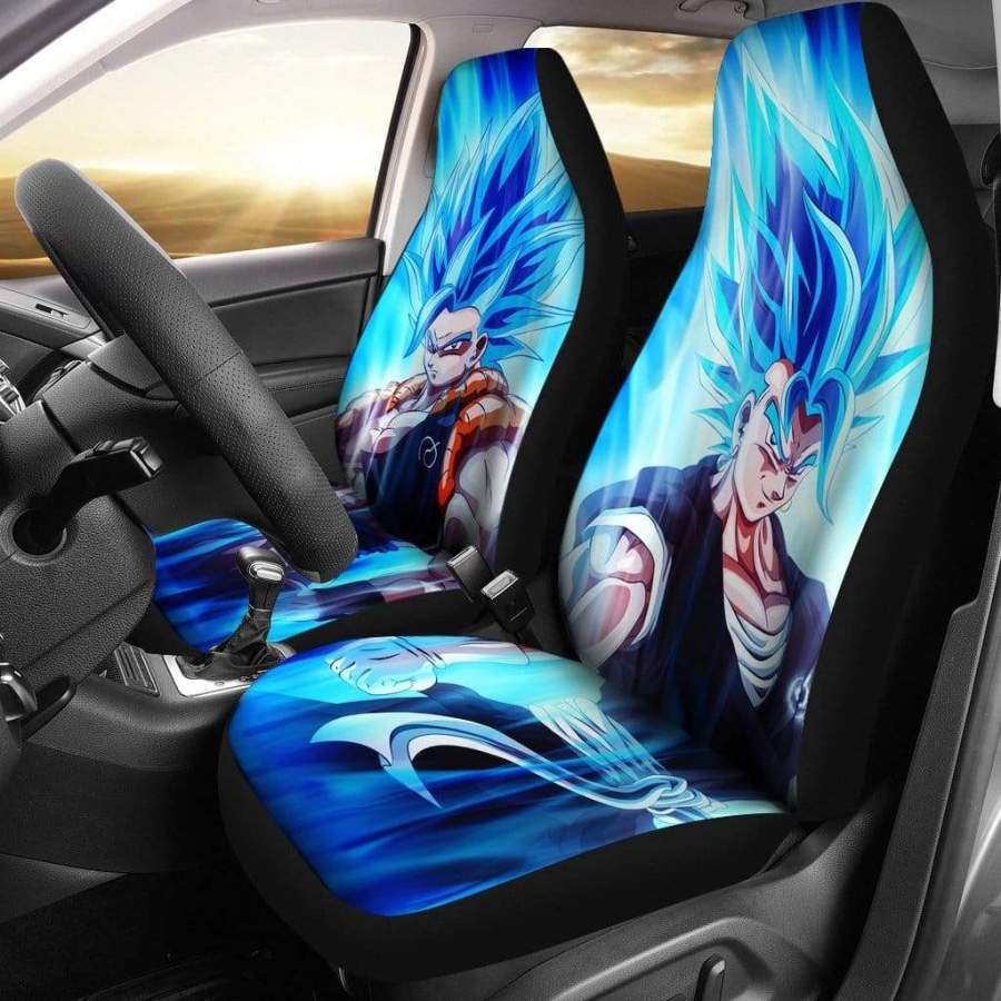 Vegito Gogeta Blue Car Seat Covers