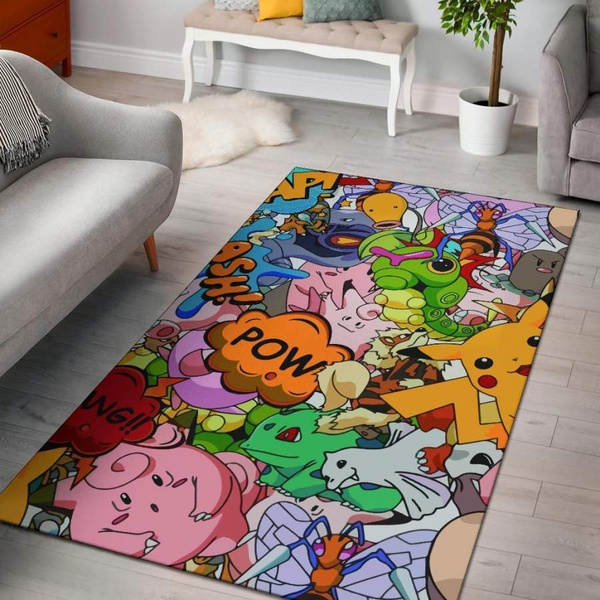 2020 Pokemon Anime Area Rug Carpet