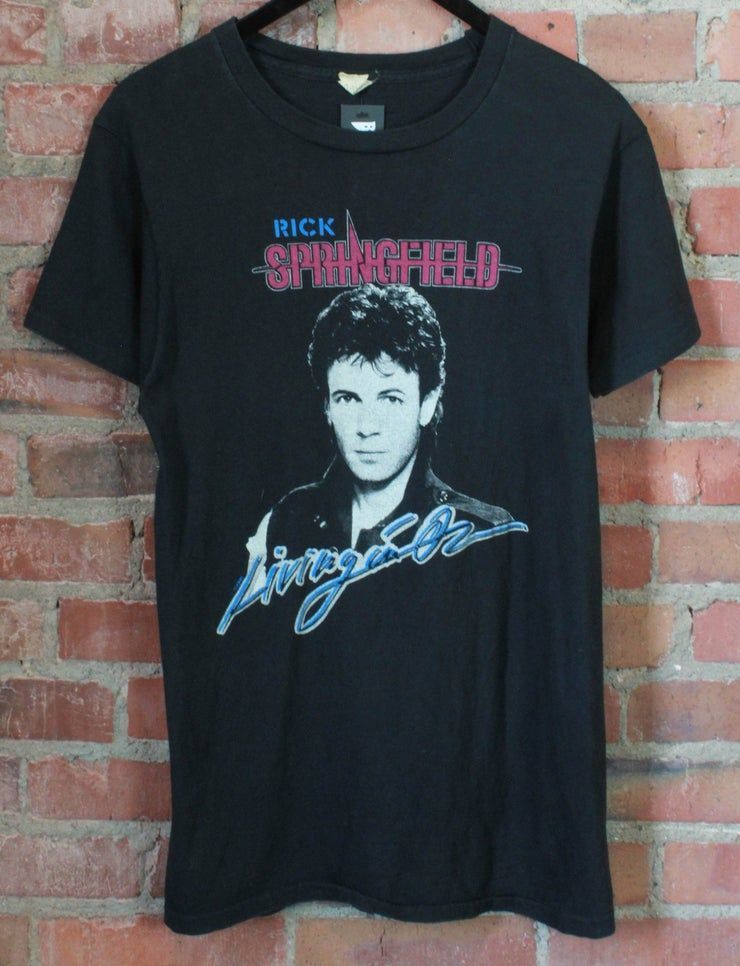 Vintage Rick Springfield Concert Shirt