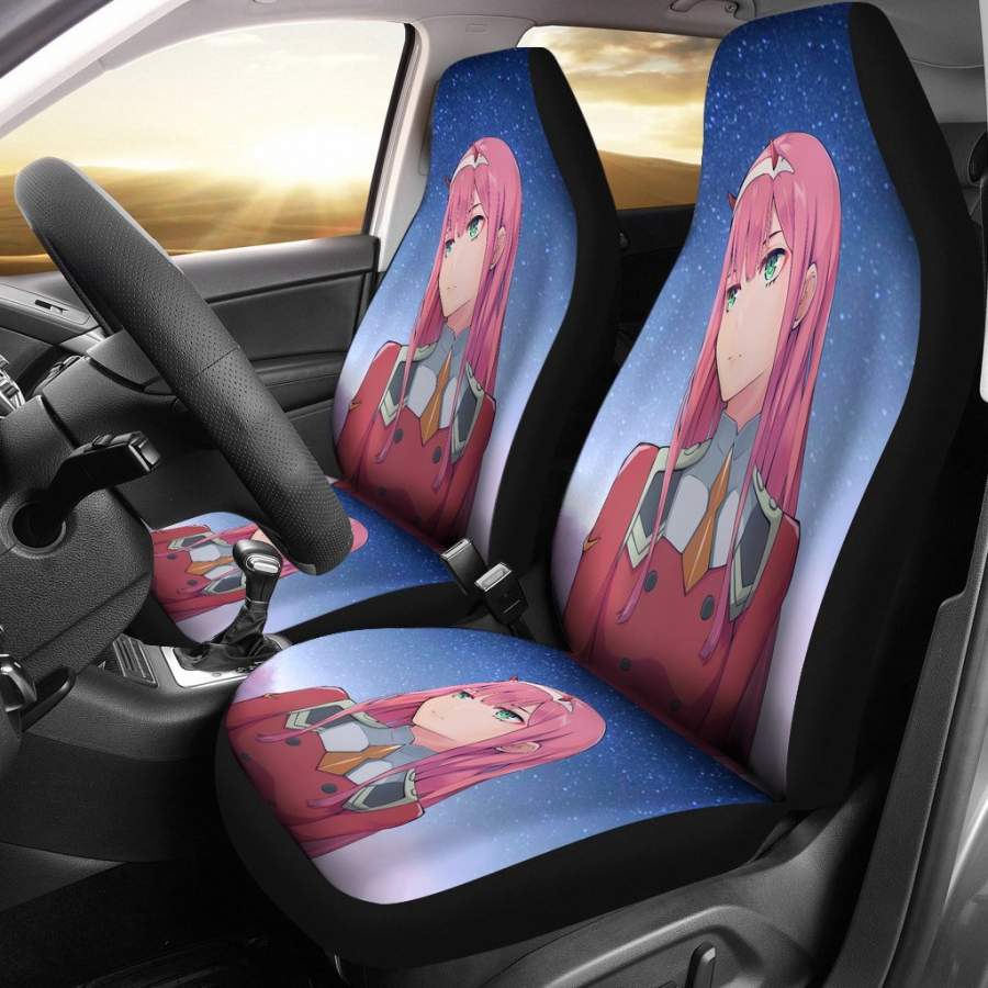 Zero Two Darling In The Franxx Car Seat Covers 2