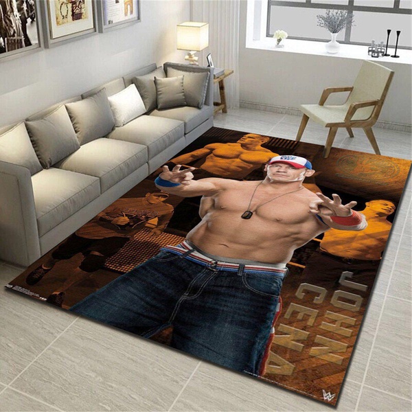 Wwe John Cena  Area Rug, Living Room Bedroom Carpet