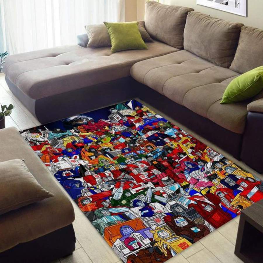 transformers autobot area rug – HOME DECOR – BEDROOM LIVING ROOM DECOR