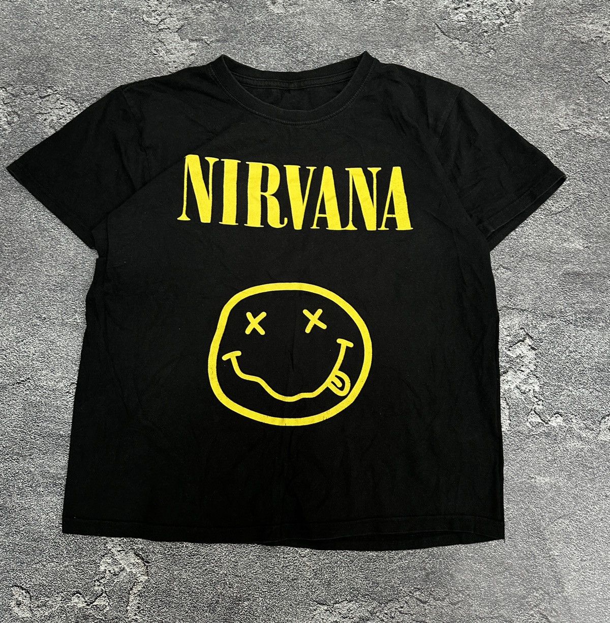 Vintage Nirvana Smile T-Shiet Kurt Cobain Japan Archive Y2k, Shirt Outfit, Gift For Men, For Women