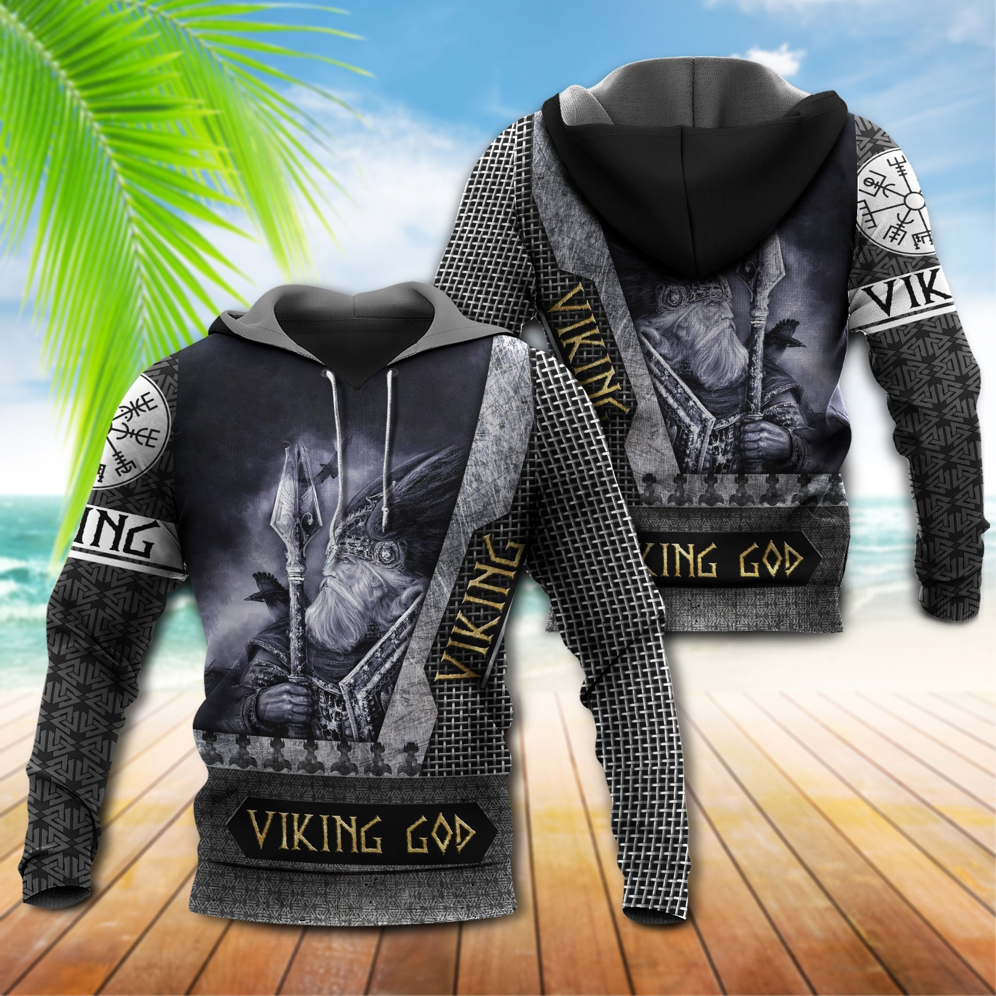 Viking Blood Viking God – Hoodie