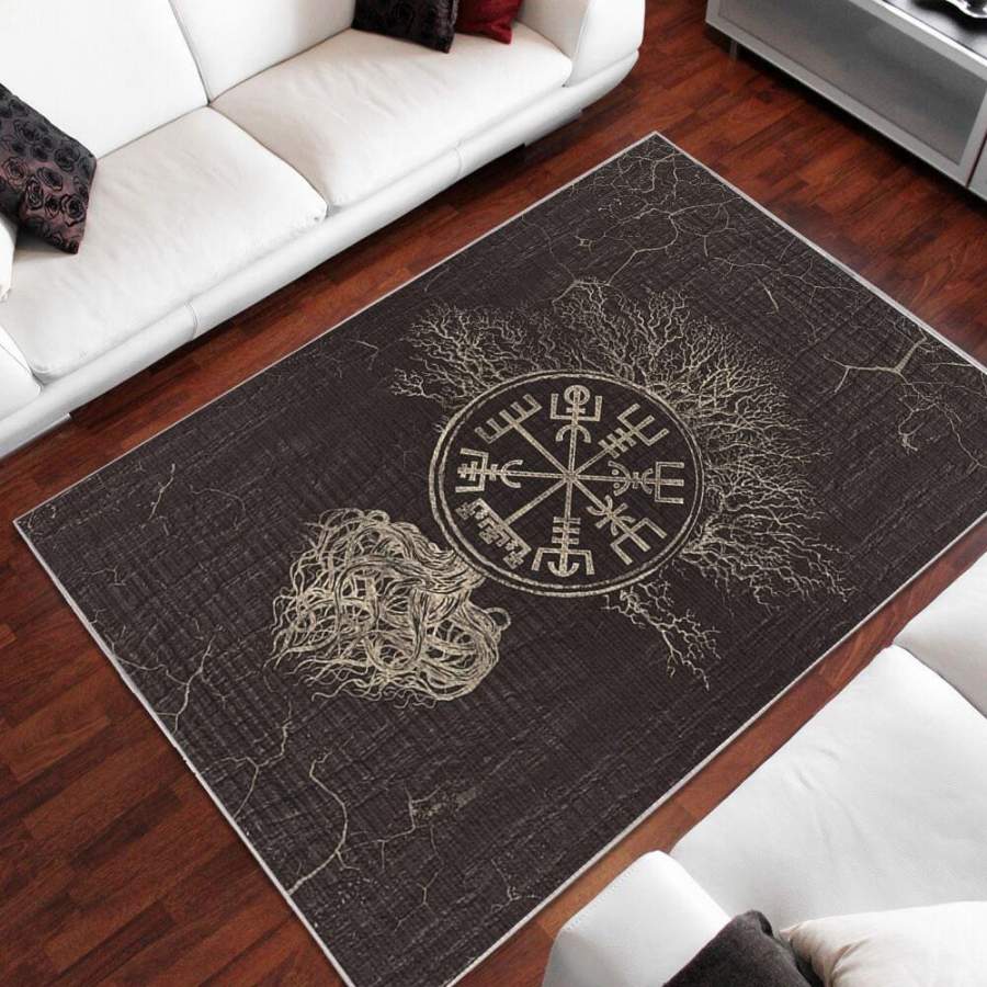 Viking Area Rug – Home Decor – Bedroom Living Room Decor