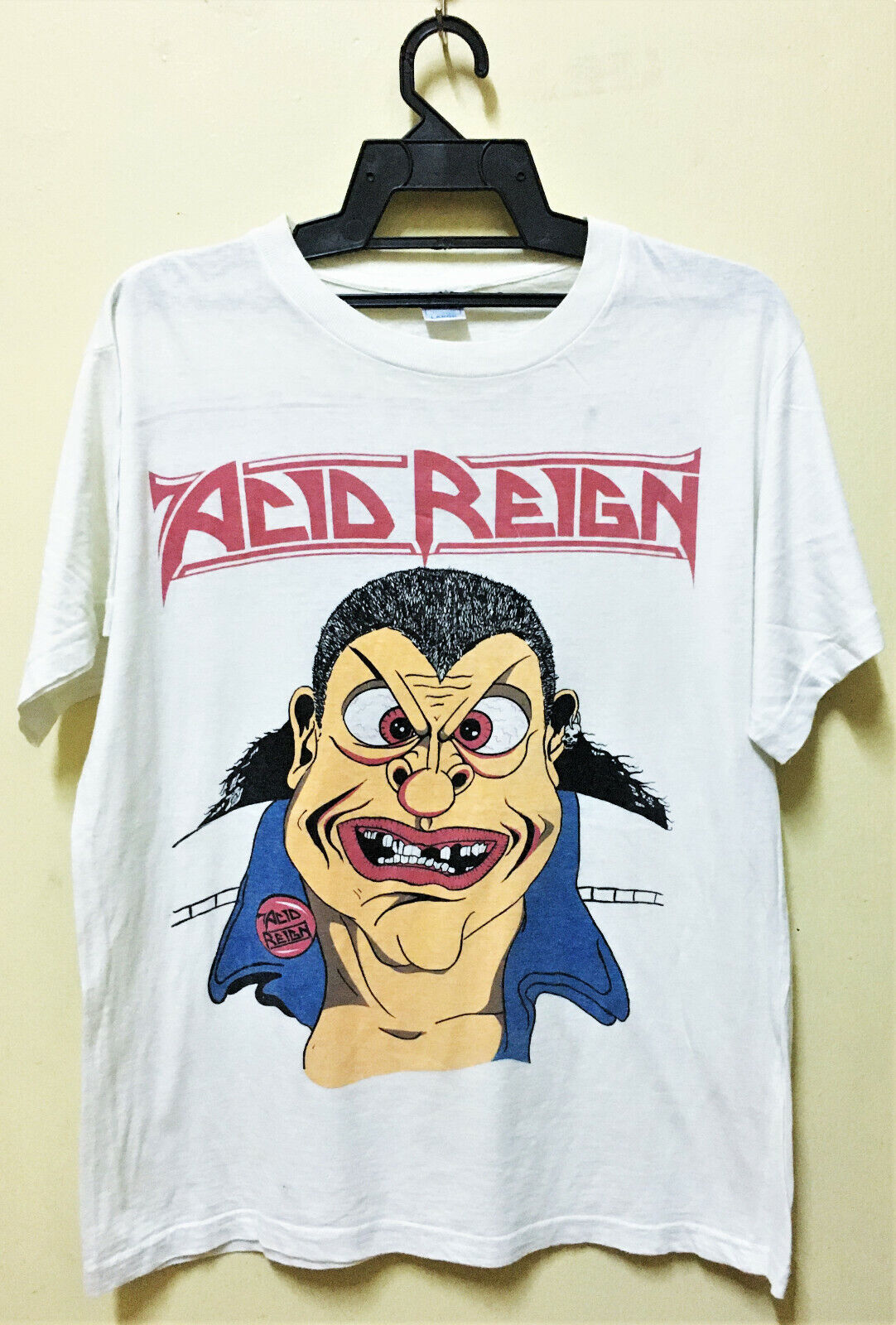 Vintage 1990 Acid Reign Rock Thrash Metal Tour Concert T-Shirt Megadeth Anthrax T-Shirt, Shirt Outfit Idea