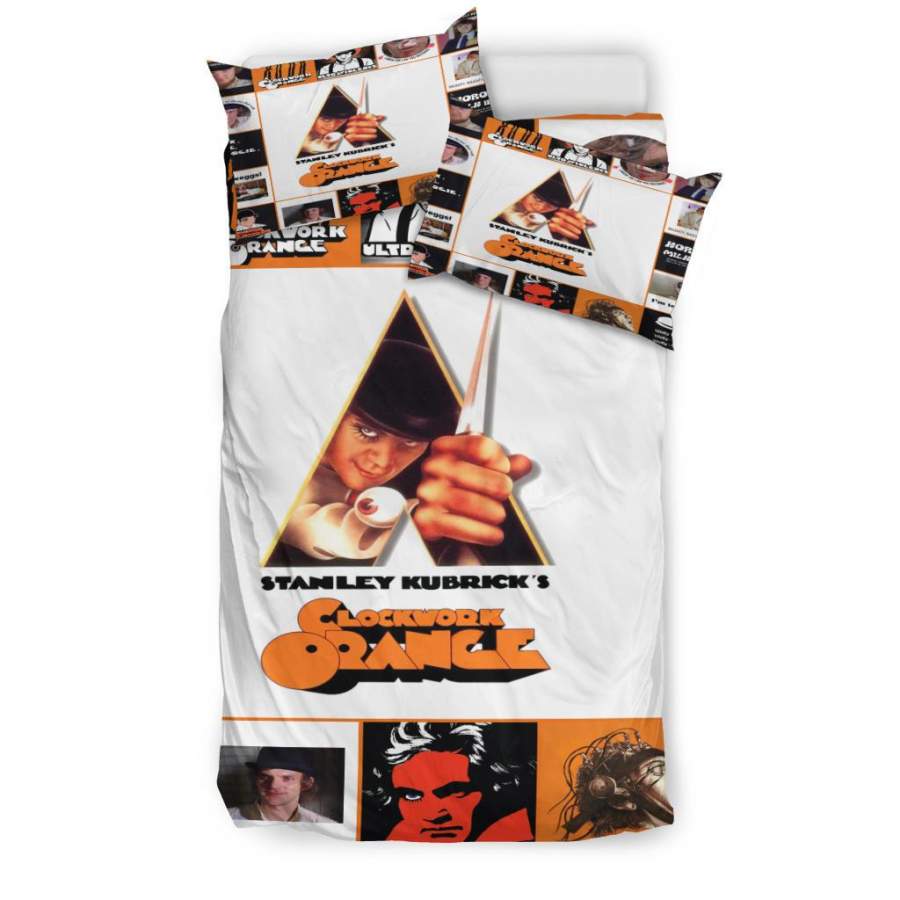 A Clockwork Orange Quilt Bedding – Duvet Cover And Pillowcase Set