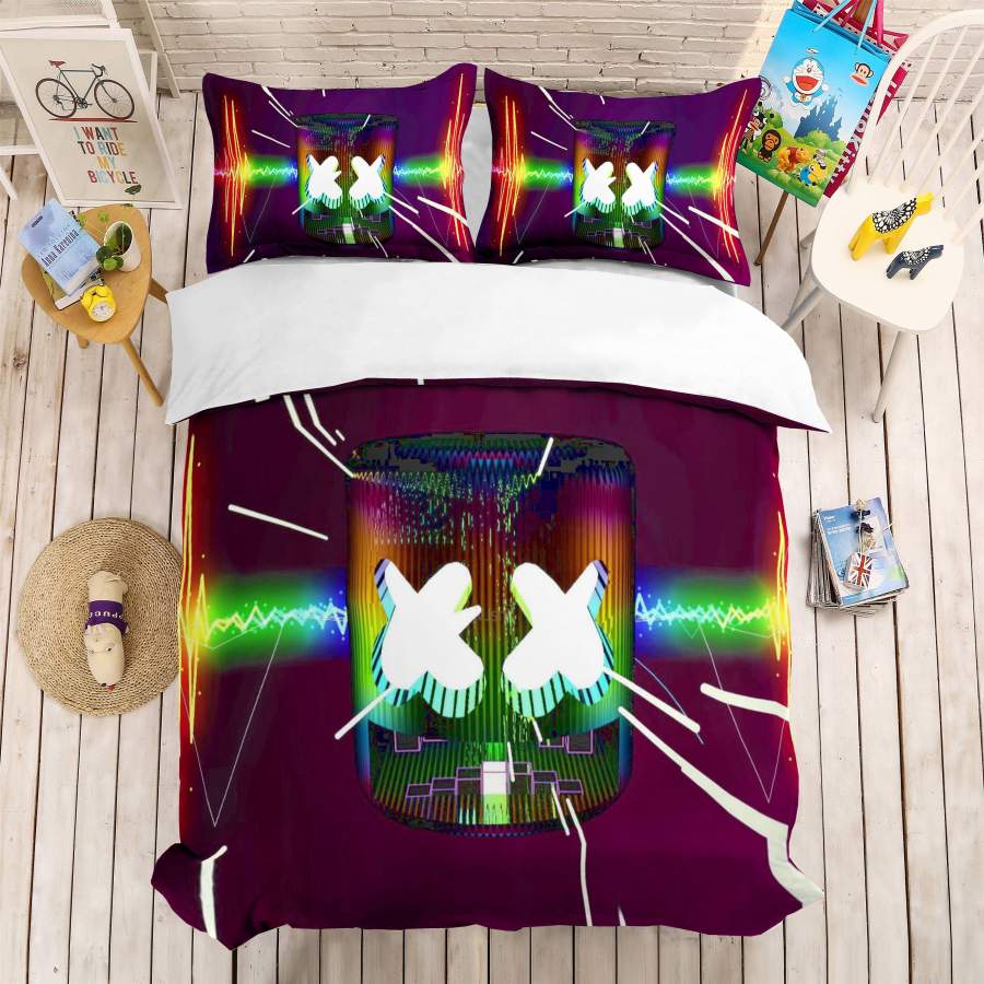 3D Marshmallow Effect Quilt Cover Set Bedding Set Pillowcases 1