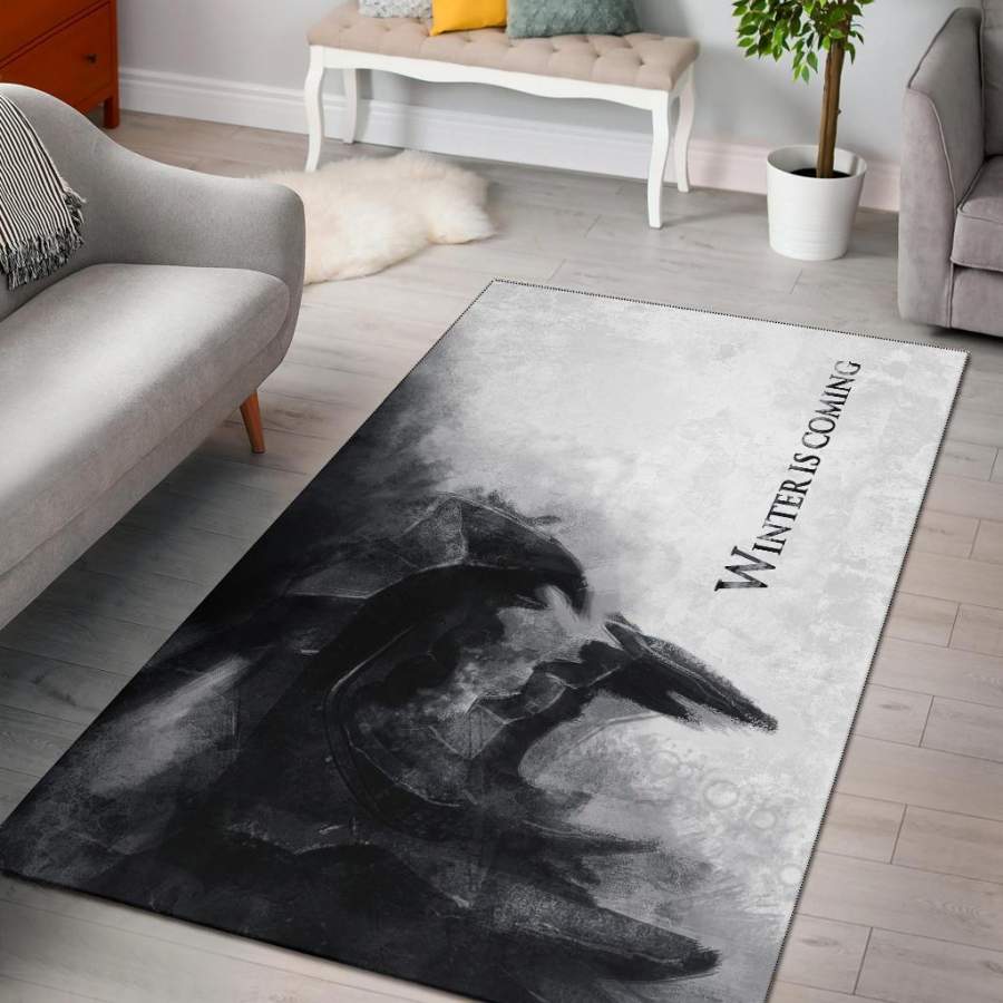 winter is coming game of thrones Area Rug Carpet