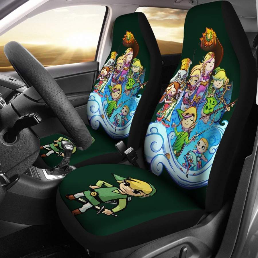 Zelda Link Car Seat Covers