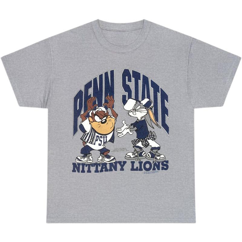 Vintage NCAA Penn State Looney Tunes T-shirt, Nittany Lions T-shirt, Shirt Outfit Idea