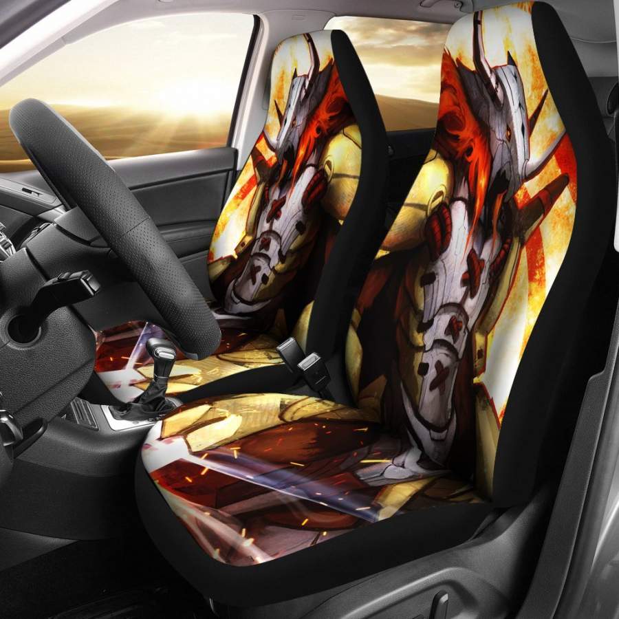 Wargreymon Digimon Car Seat Covers