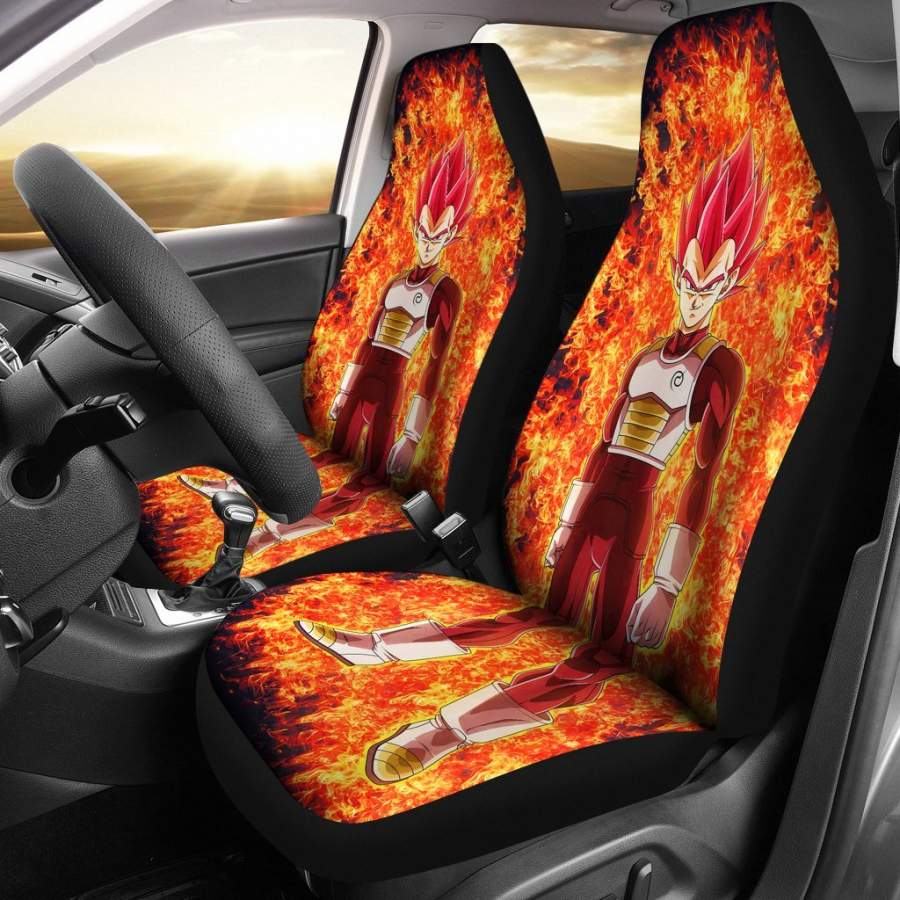 Vegeta God Car Seat Covers