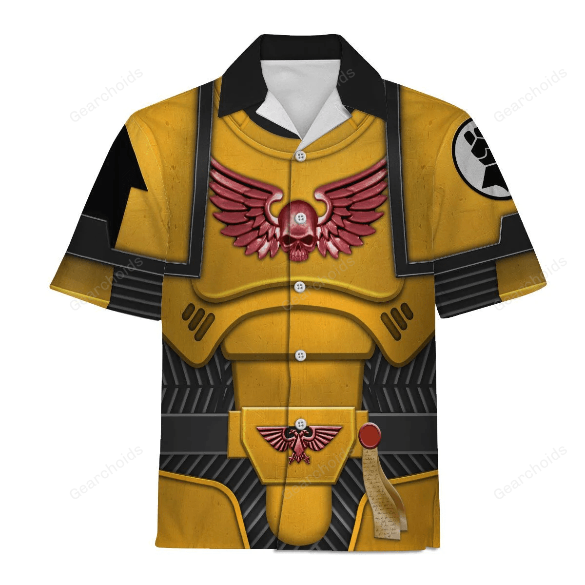 Warhammer Space Marines Imperial Fists – Costume Cosplay Hawaiian Shirt