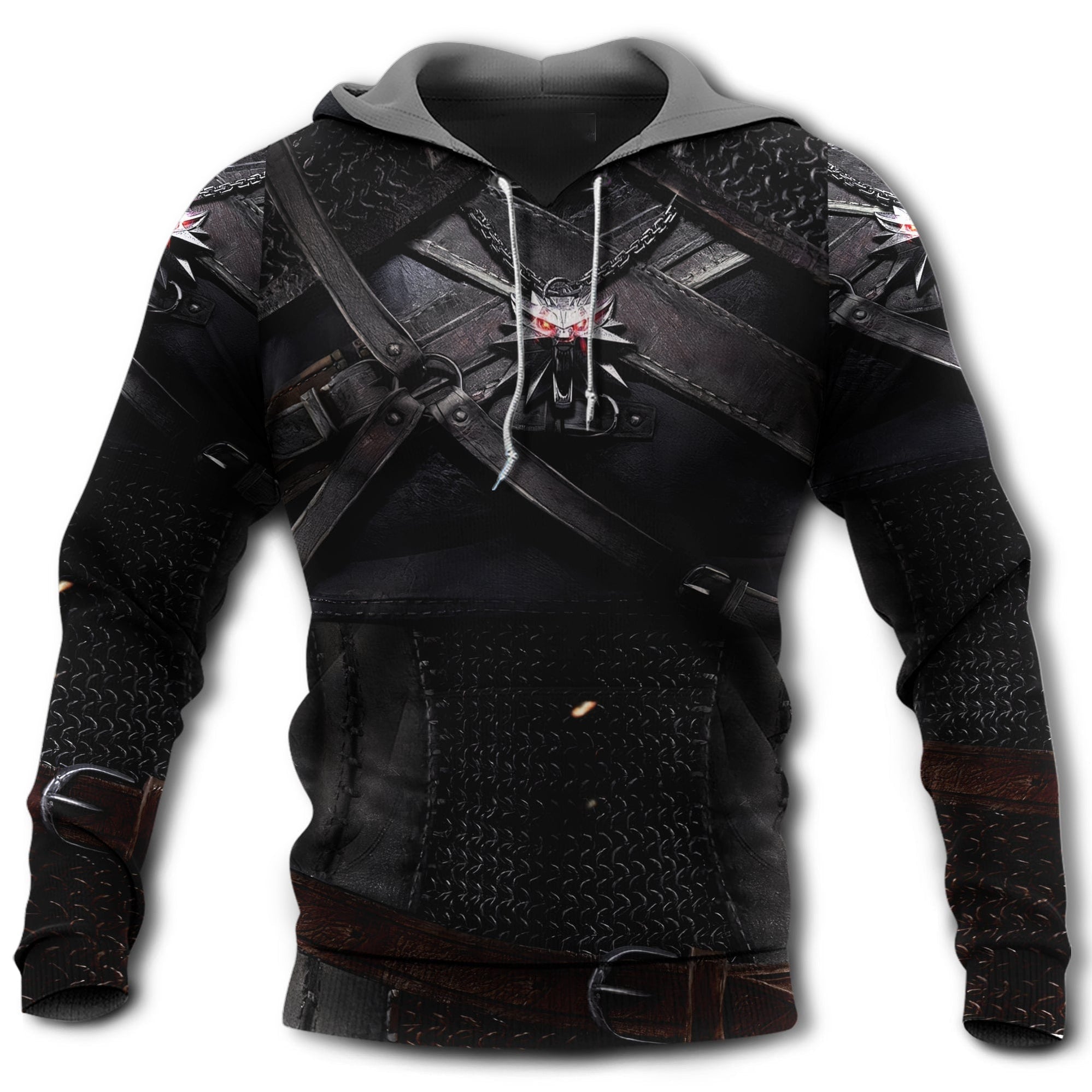 Viking Blood Black With Modern Style – Hoodie