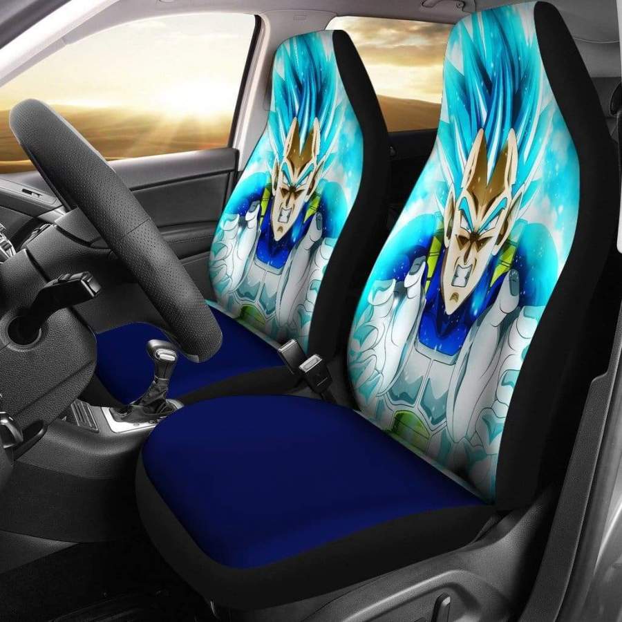 Vegeta Blue Car Seat Covers