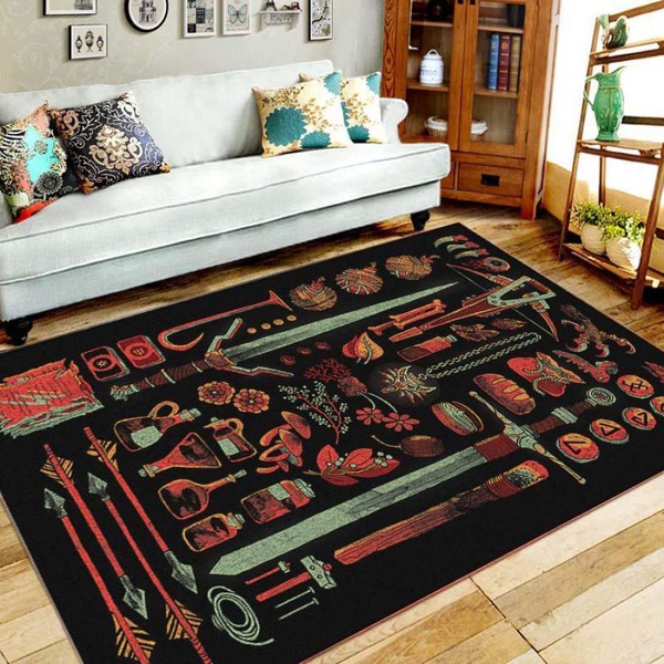 Witcher Area Rug – Home Decor – Bedroom Living Room Decor