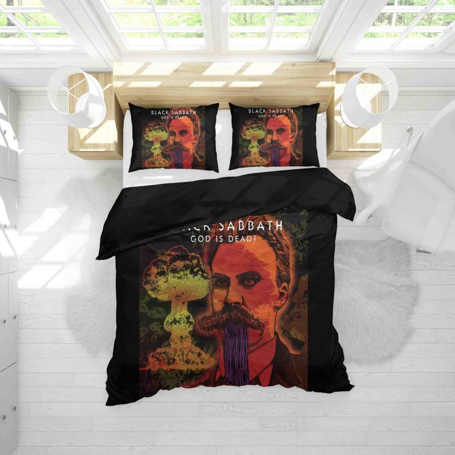 3D Black Sabbath Quilt Cover Set Bedding Set Duvet Cover Pillowcases SF68