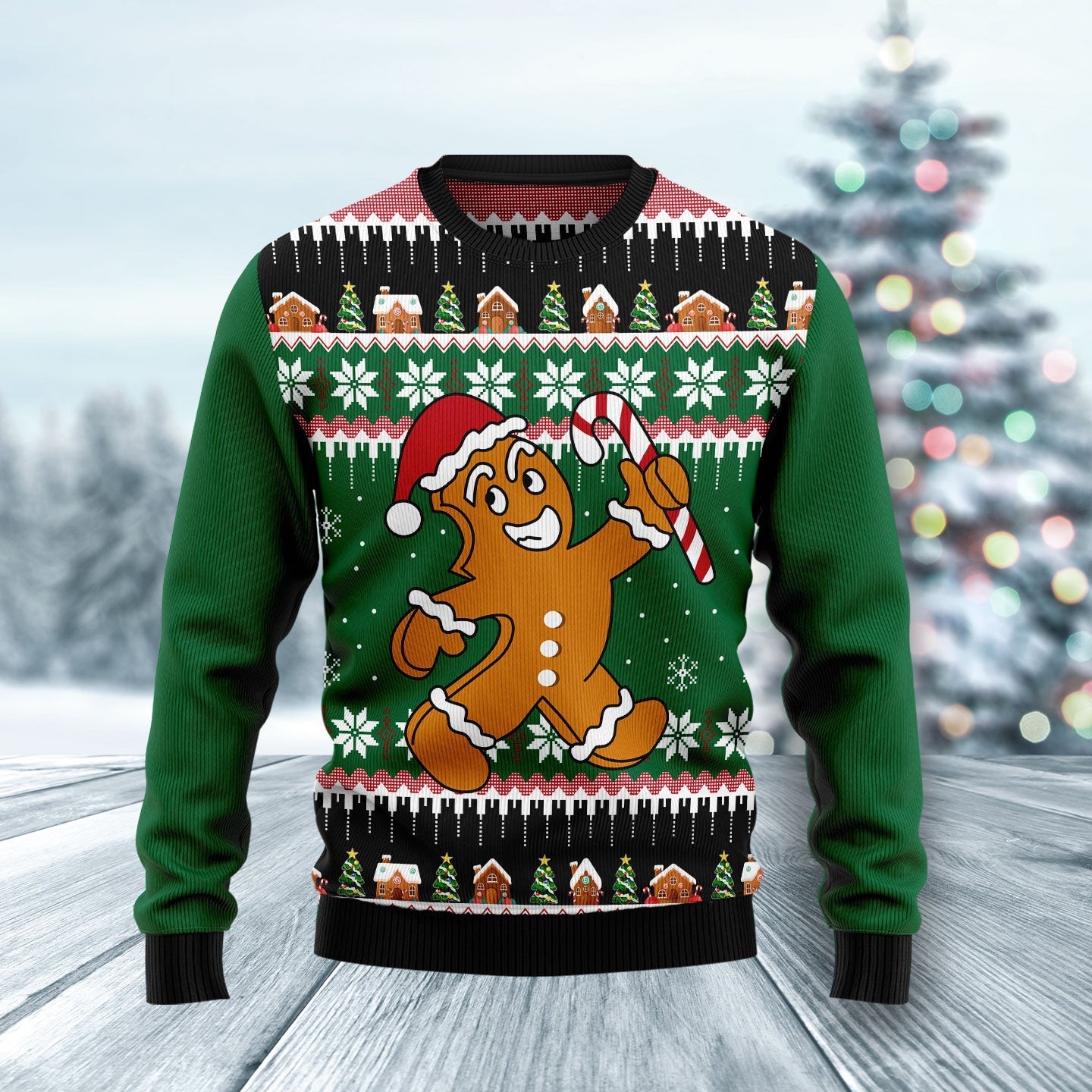 Xmas Gingerbread Man Christmas Ugly Sweater