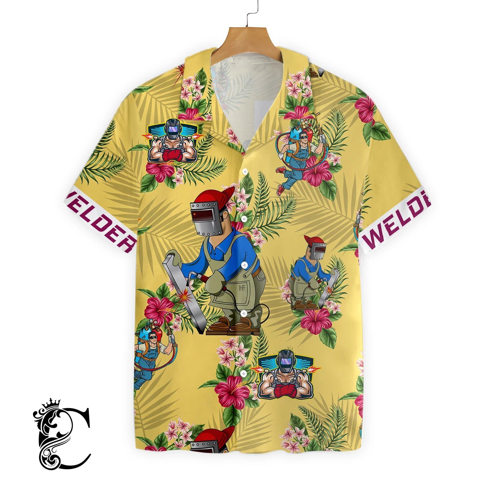 Welder Ez15 1508 Hawaiian Shirt