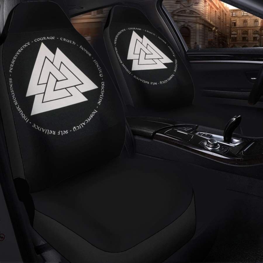 Viking Symbols Car Seat Covers