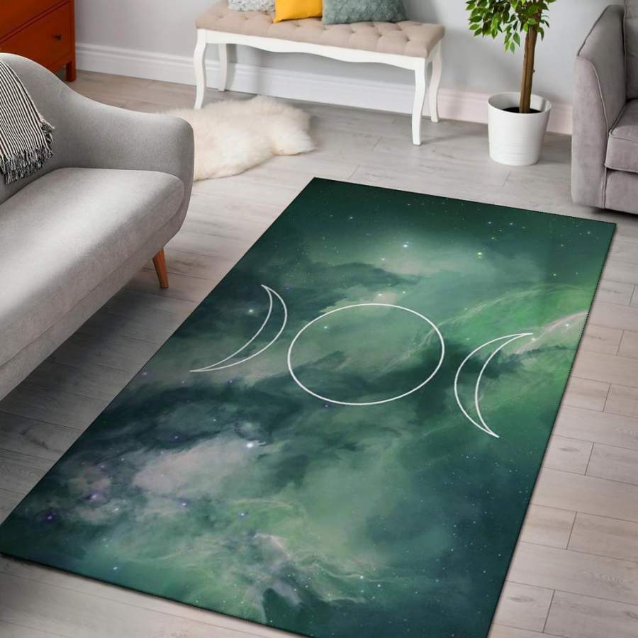 Triple moon Area Rug Carpet KTSR